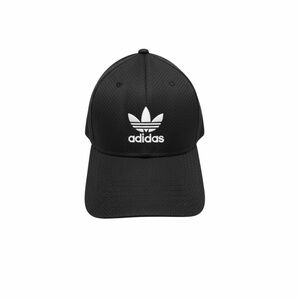 Adidas Black Fitted Baseball Cap Mesh